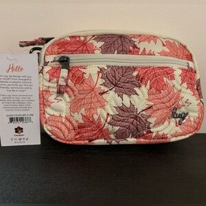 NWT Lug Super Coupe Convertible Crossbody Bag Maples Cream Autumn Leaves